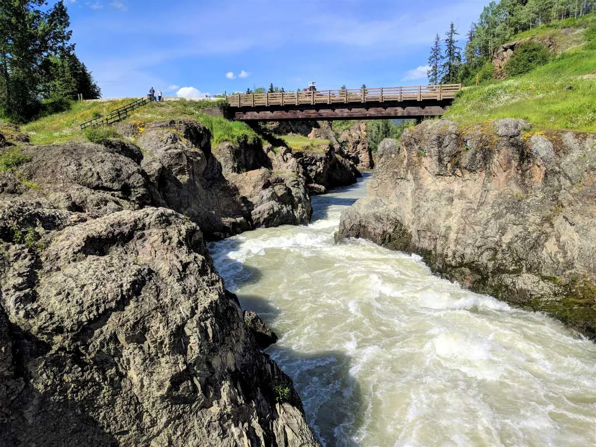 Hazelton & Witset Canyon — original photograph by Juan